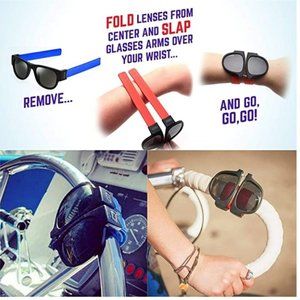 Foldable Sunglasses Slap Bracelet Polarized Sunglass -Outdoor Activities